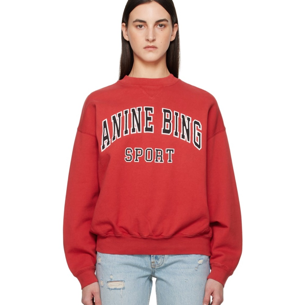 Miles Sweatshirt in Washed Red
ANINE BING